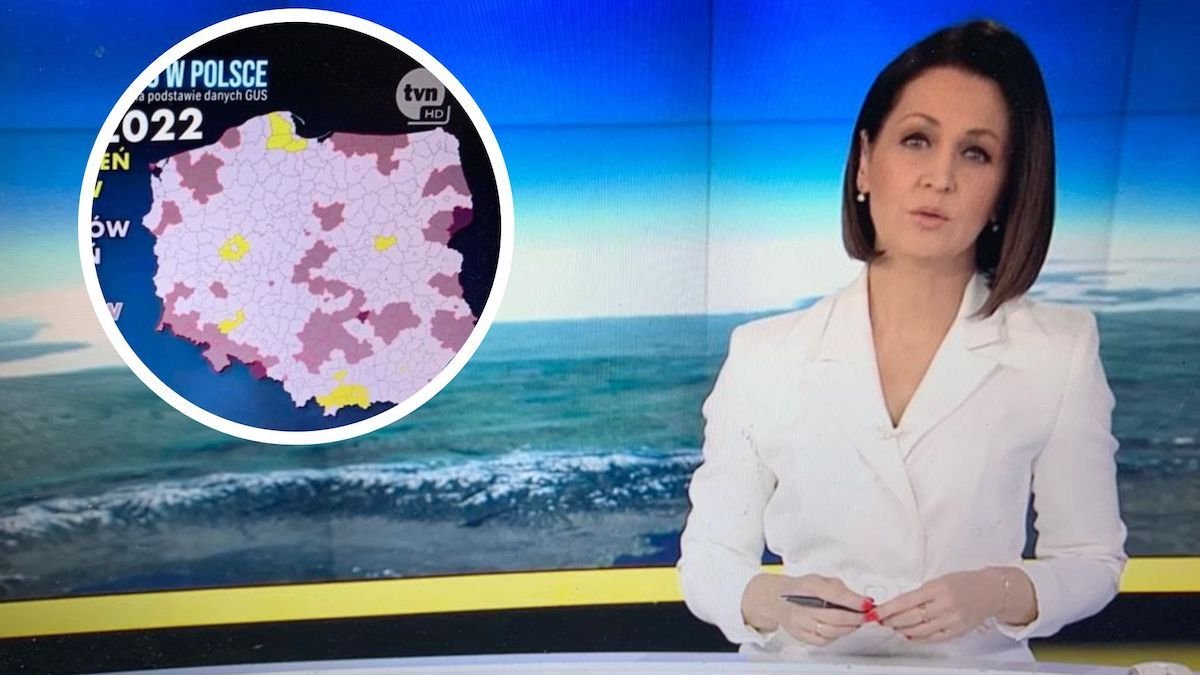 W Faktach TVN pokazali mapę Polski Sytuacja jest fatalna w prawie