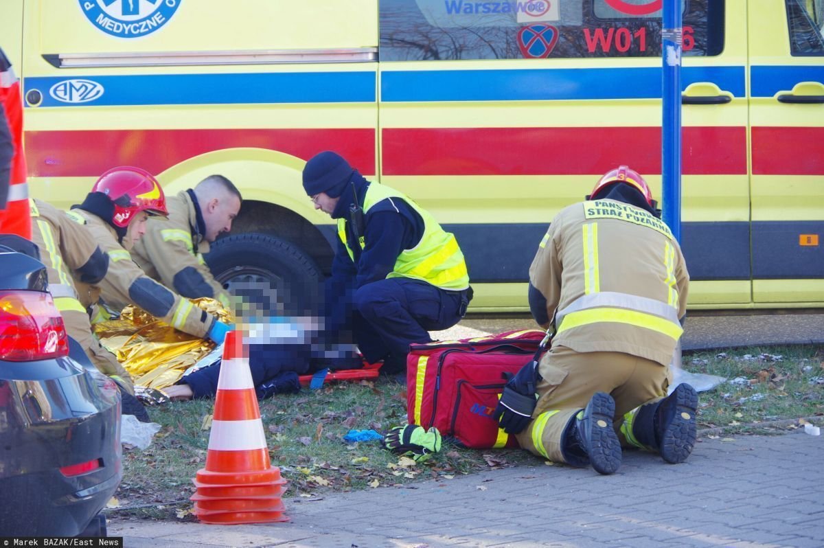 Tragedia Na Autostradzie A M Czyzna Nie Yje Chwil Wcze Niej