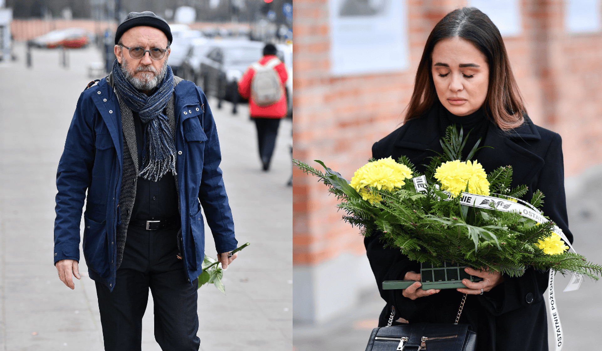 Poruszające sceny na pogrzebie Macieja Damięckiego Aktora żegnają