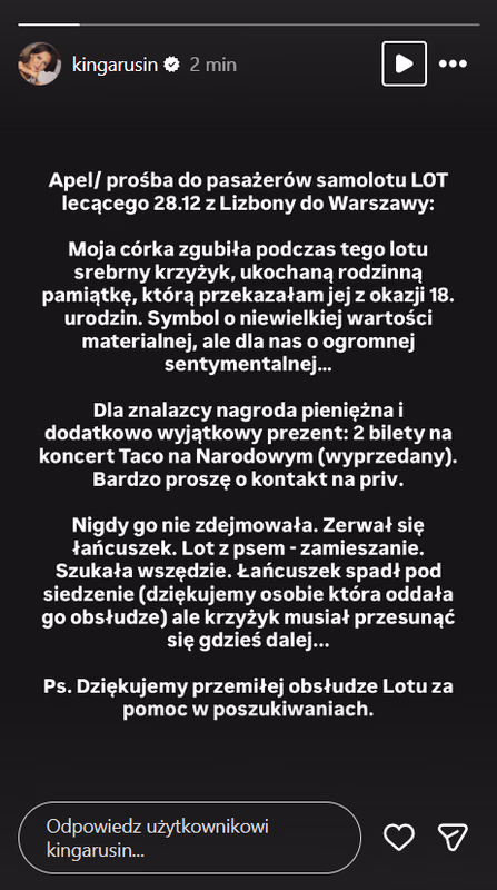 Dramat rodziny Kingi Rusin tuż przed Sylwestrem. Pilnie prosi o pomoc: "Jeśli ktokolwiek..."
