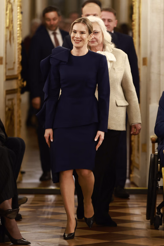 Marta Nawrocka znów wzbudziła emocje. Stylistka komentuje