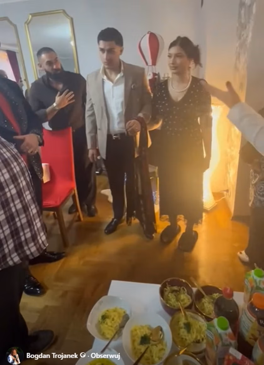 Wypłynęło nagranie ze ślubu Gabor. Takie sceny  w domu wybranka piosenkarki