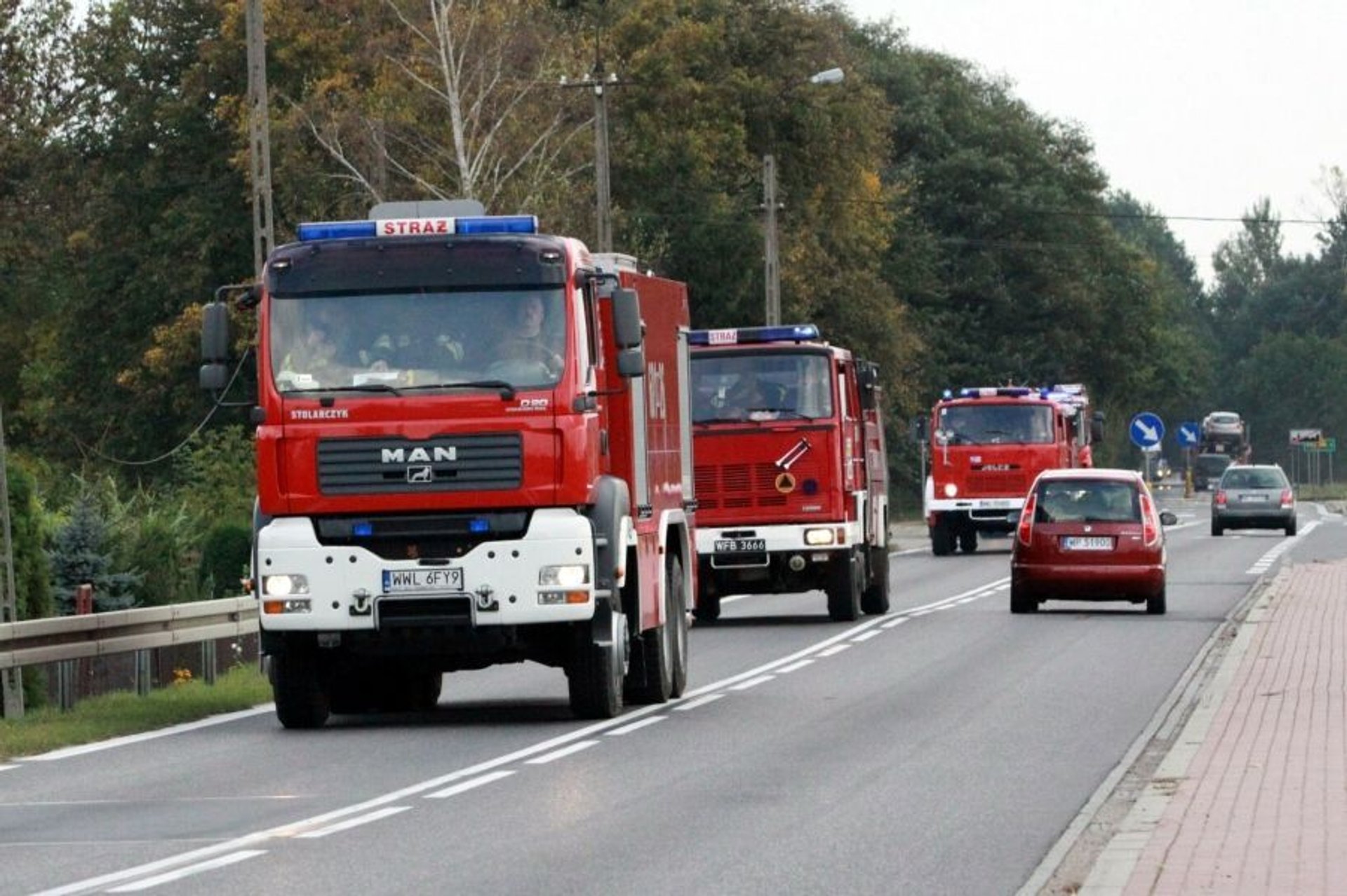Wielkopolskie: Nie żyje 60-latek, który wypadł z drezyny. W akcji straż, pogotowie, policja i służby kolejowe