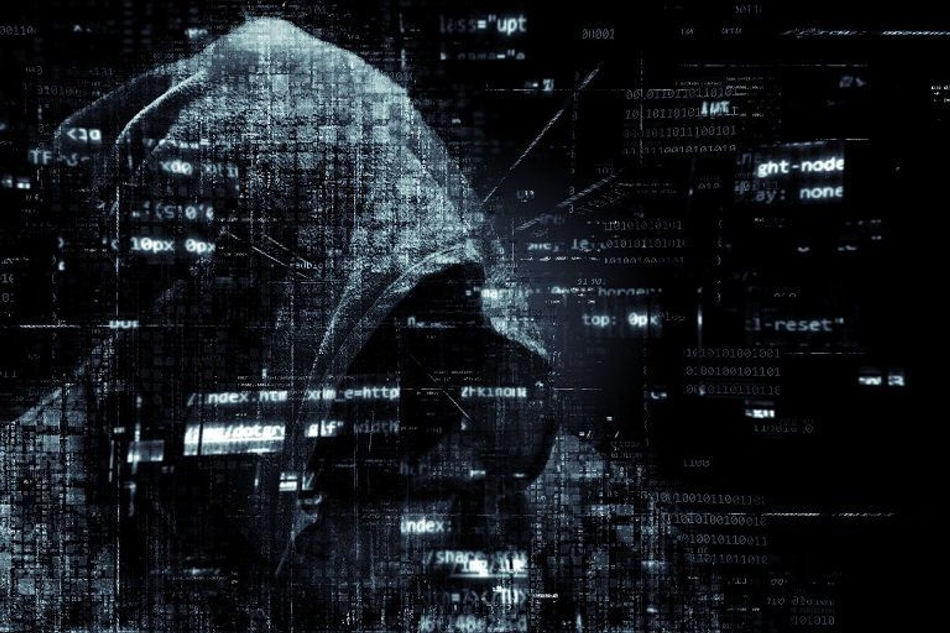 Haker w cyberprzestrzeni