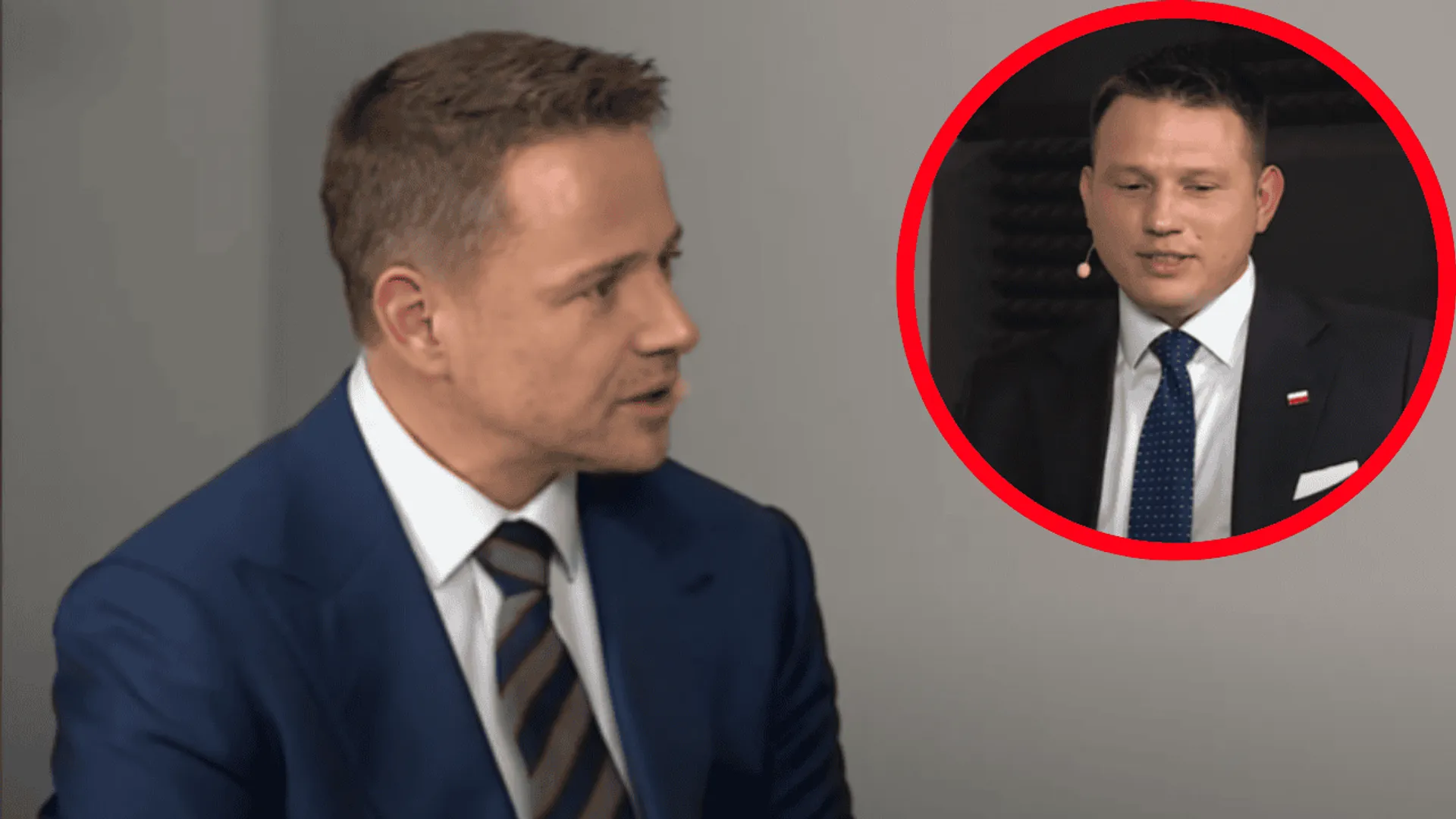 Rafał Trzaskowski i Sławomir Mentzen