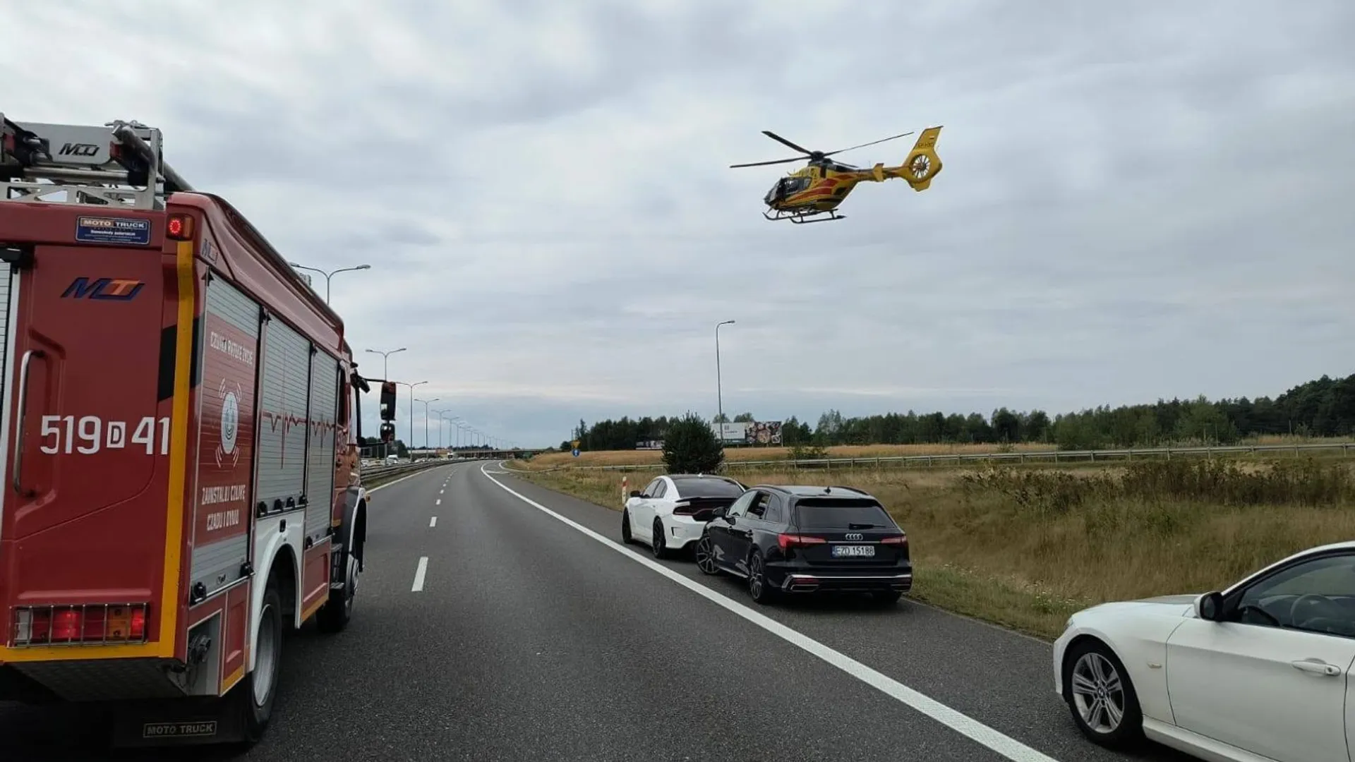 Wypadek na S8