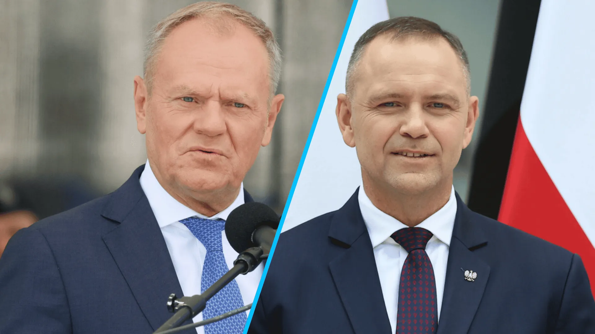 Donald Tusk, Karol Nawrocki