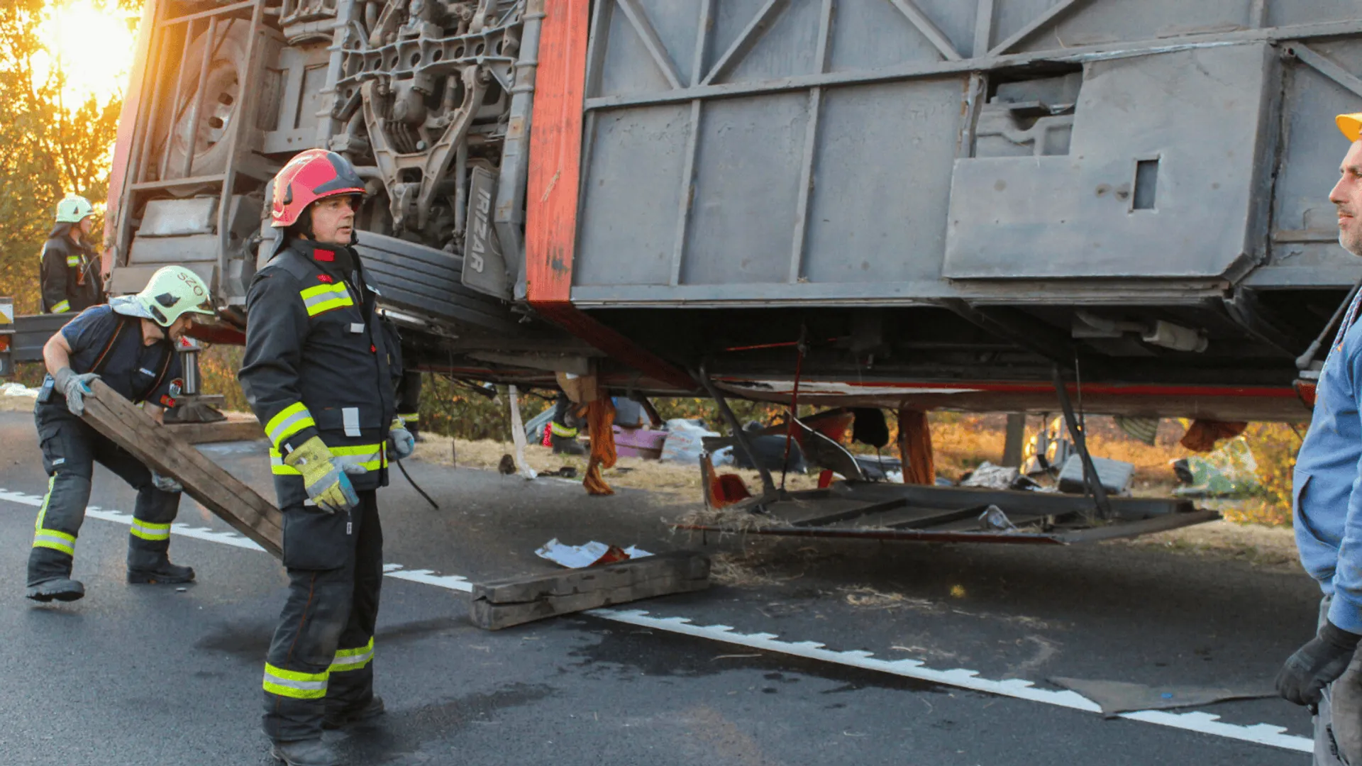 Wypadek polskiego autokaru na Węgrzech