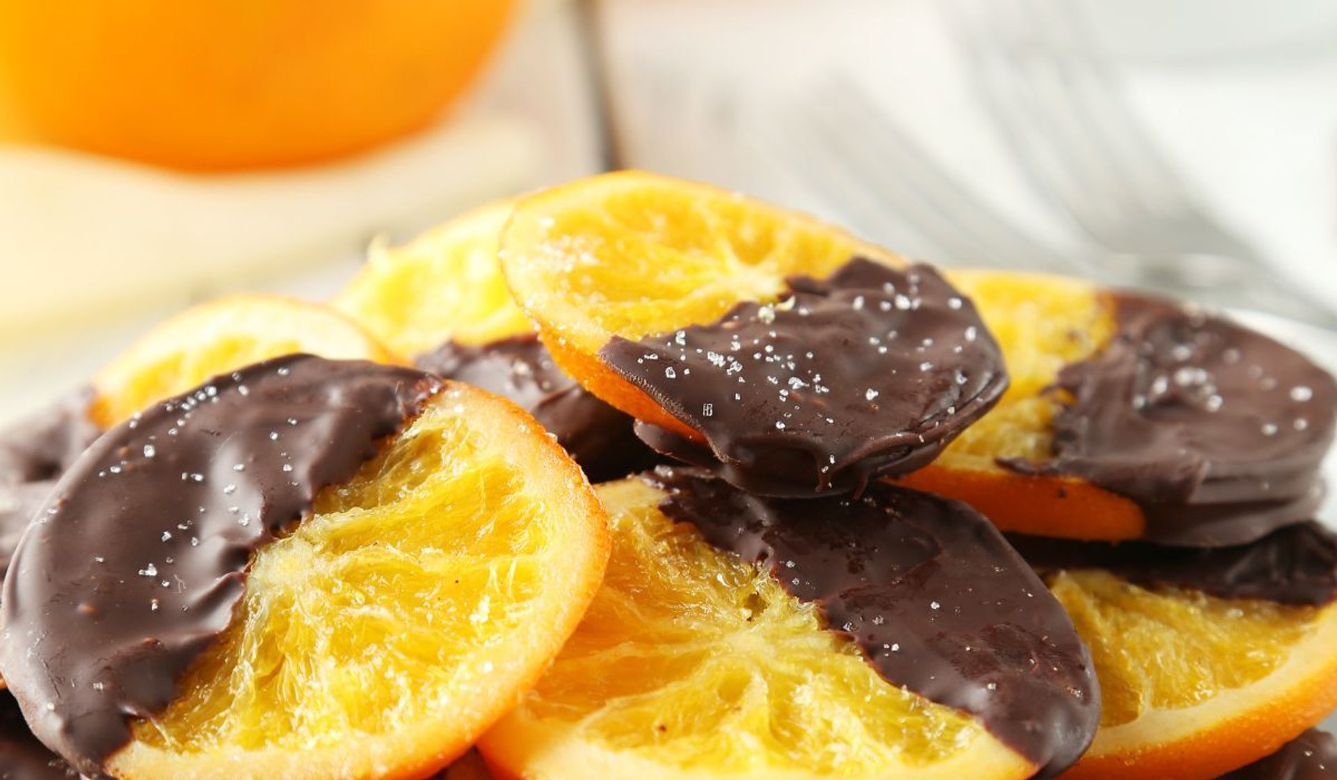 Kandyzowane pomarańcze w czekoladzie