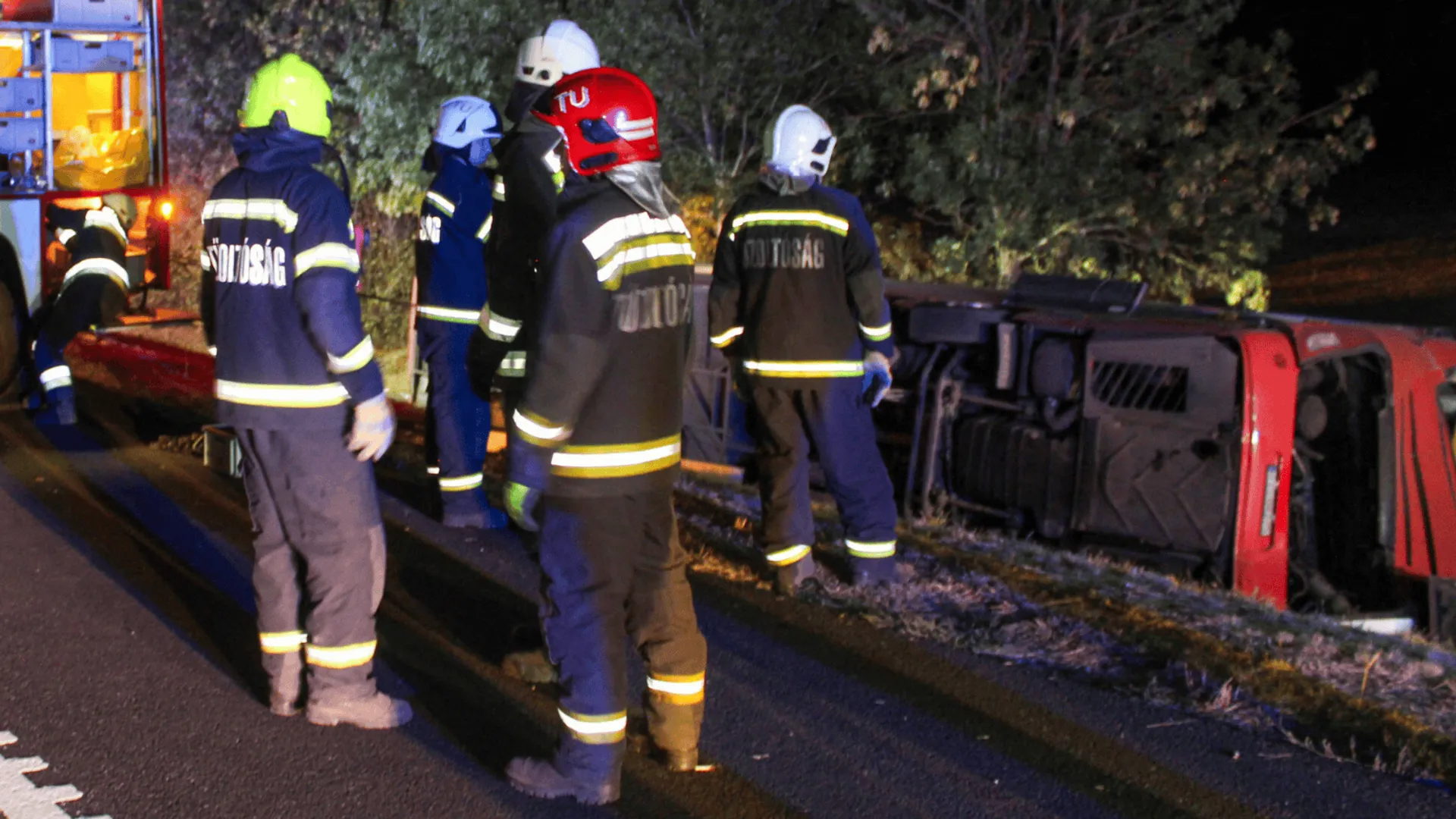 Wypadek polskiego autokaru na Węgrzech