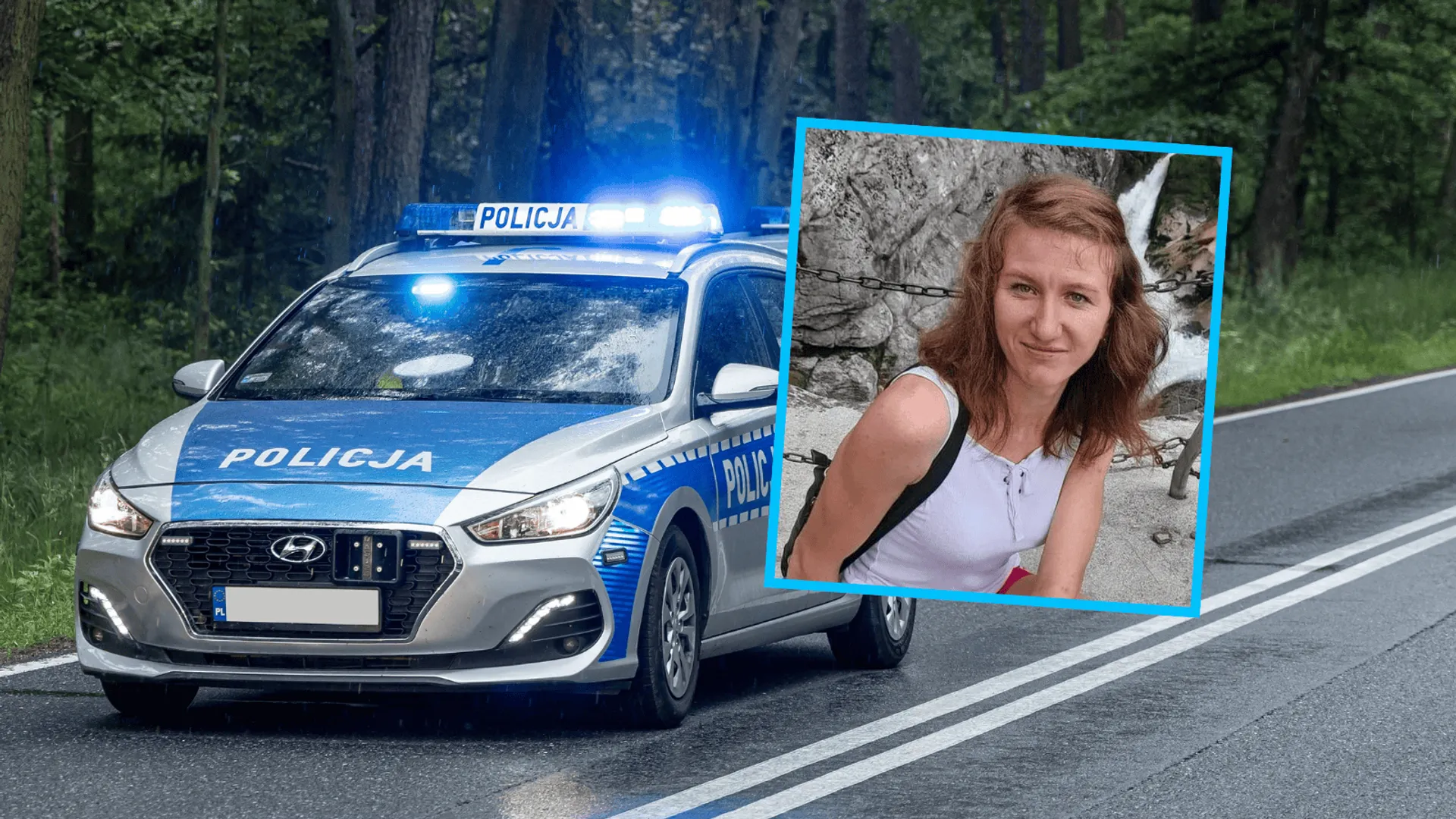 Policja w lesie (zdj. ilustracyjne), Jowita Zielińska