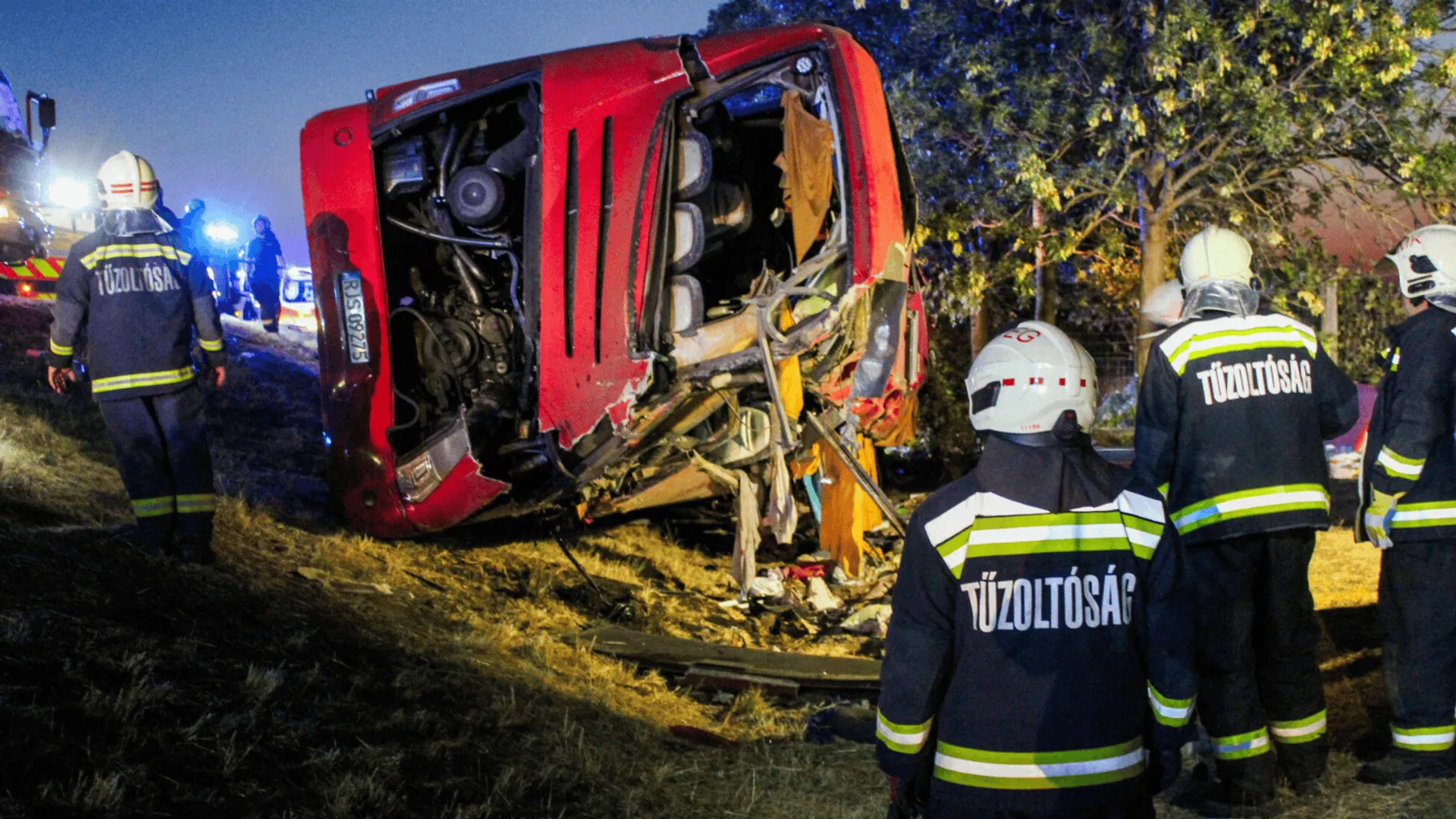 Wypadek polskiego autokaru na Węgrzech
