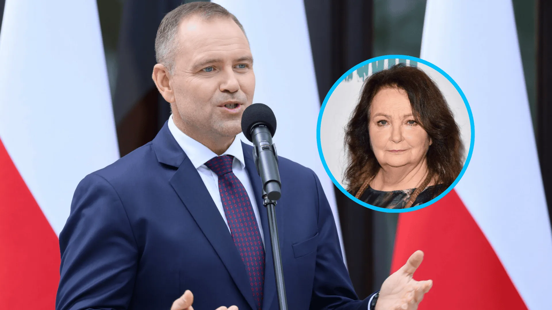 Karol Nawrocki, Anna Dymna