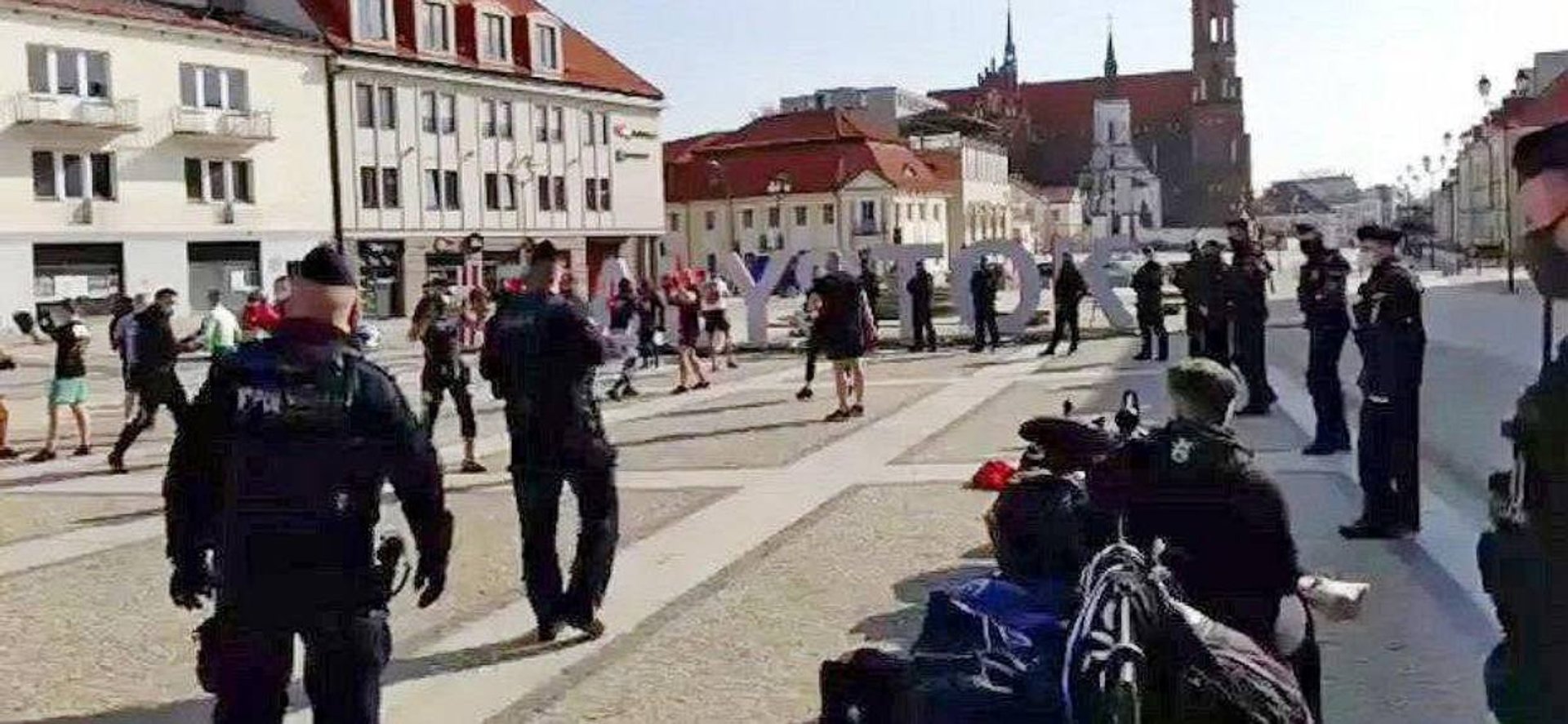 Policja ukarała uczestników treningu