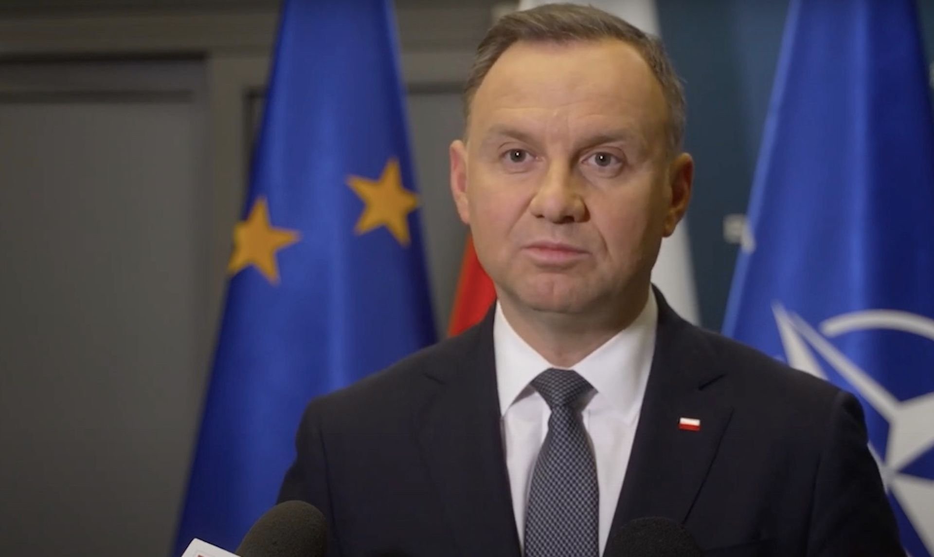 Andrzej Duda zabrał głos po posiedzeniu w BBN: to nie był atak na Polskę