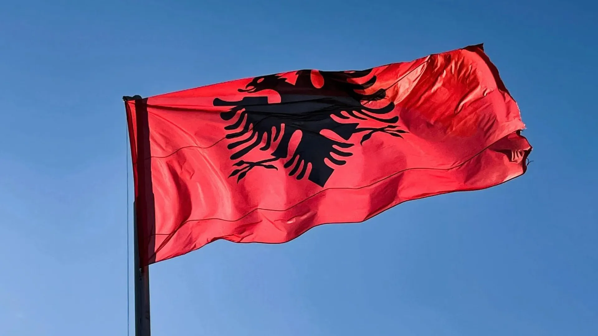 Flaga Albanii