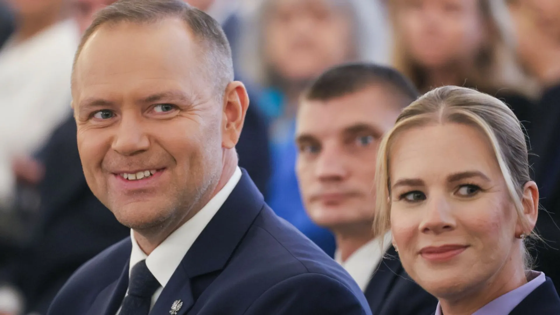 Karol Nawrocki i Marta Nawrocka