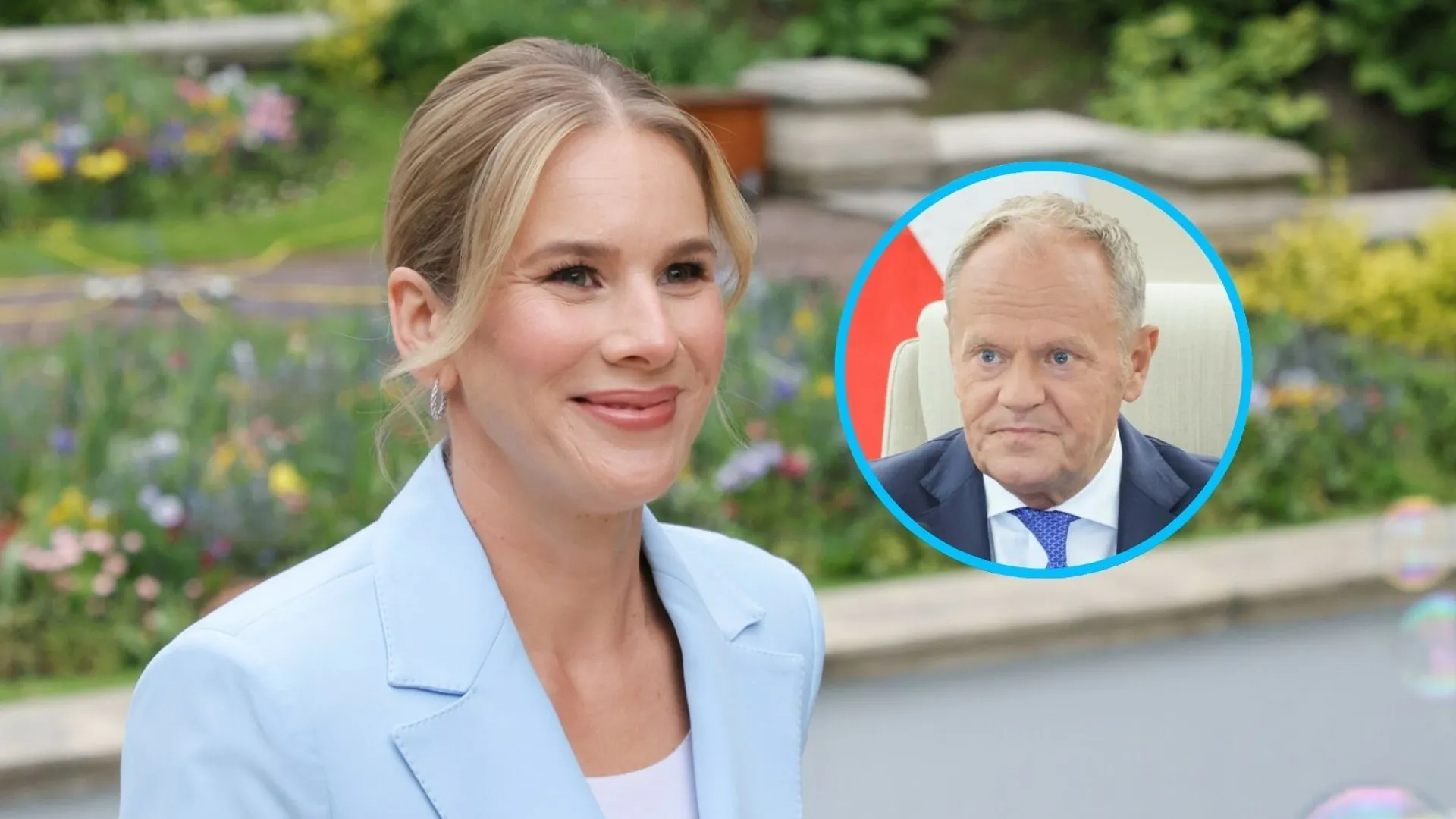 Marta Nawrocka, Donald Tusk