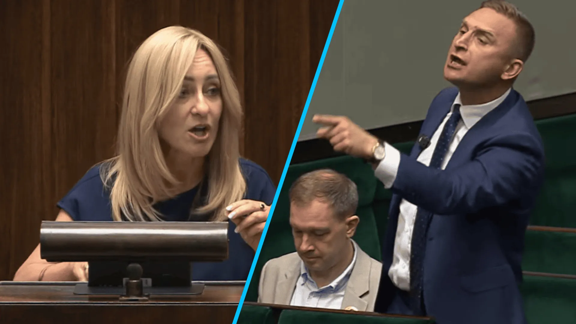 Sylwia Bielawska i Robert Bąkiewicz