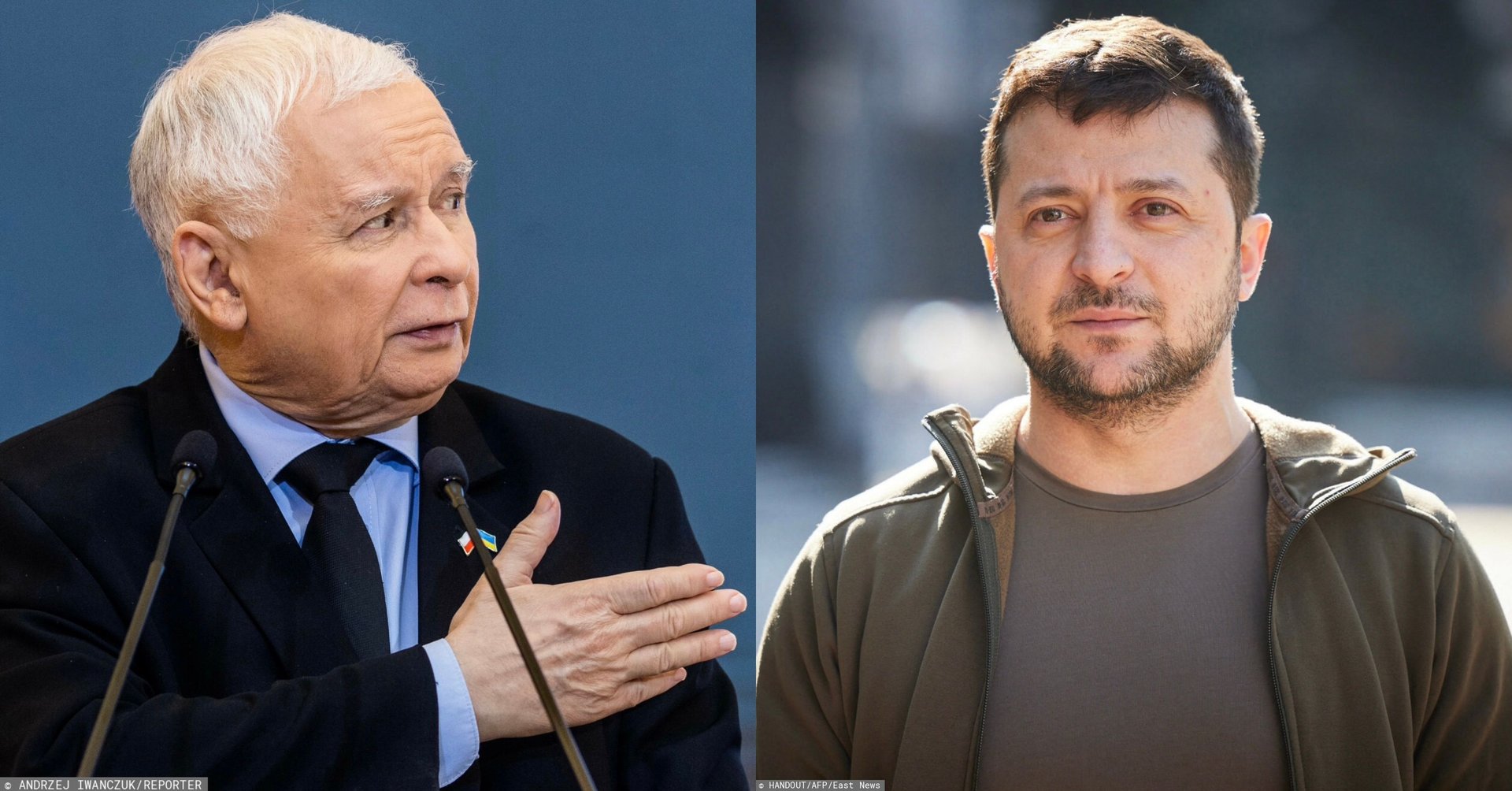 W trakcie wystąpienia w Oleśnicy Jarosław Kaczyński zdobył się na wyjątkowe słowa uznania względem prezydenta Wołodymyra Zełenskiego.