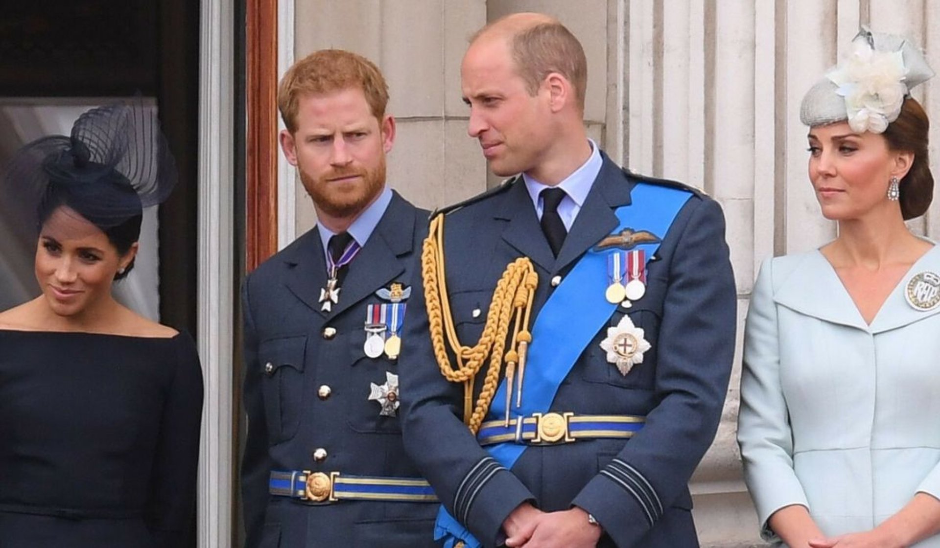 Książę Harry, Meghan Markle, książę William, księżna Kate EA