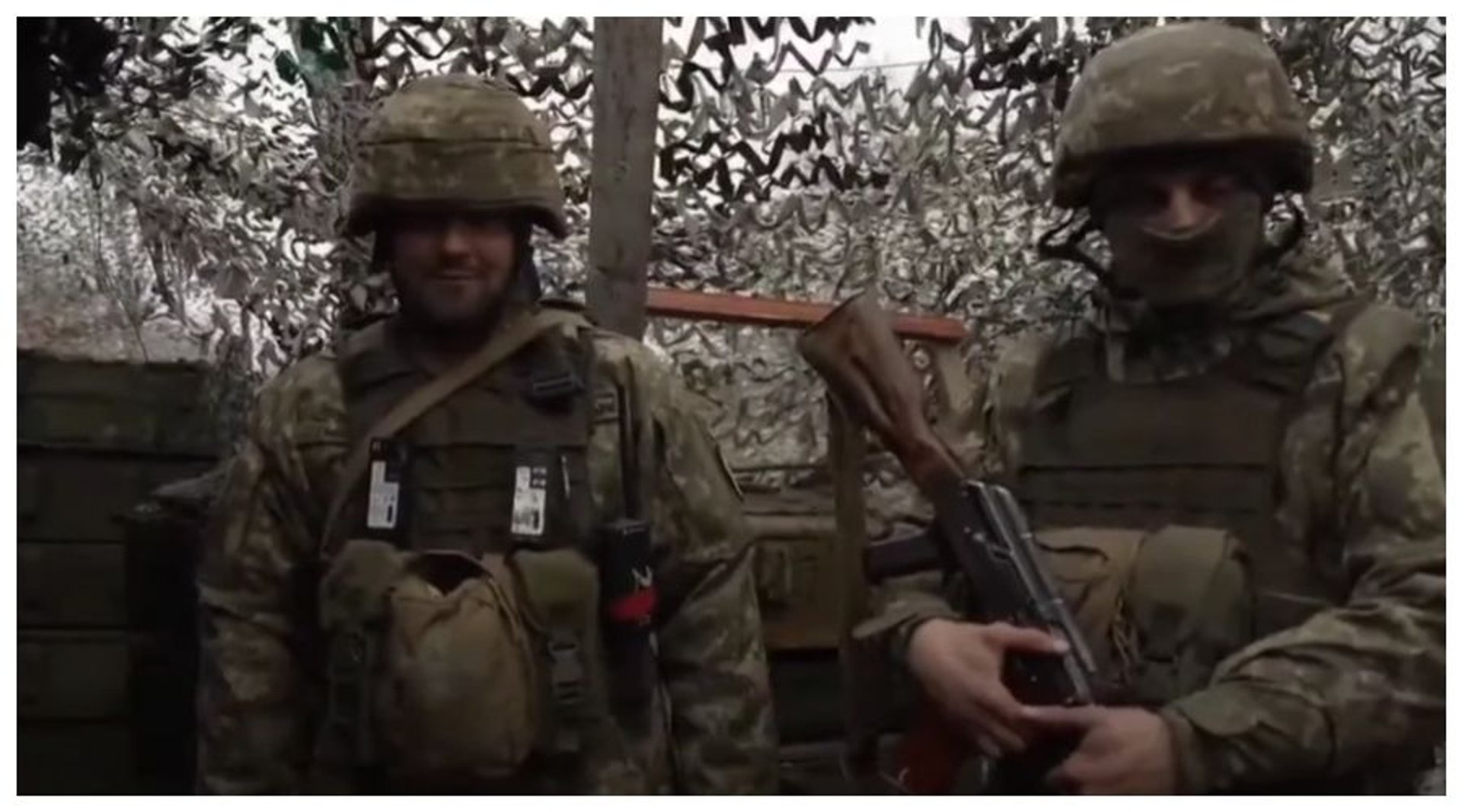 Żołnierze z Ukrainy