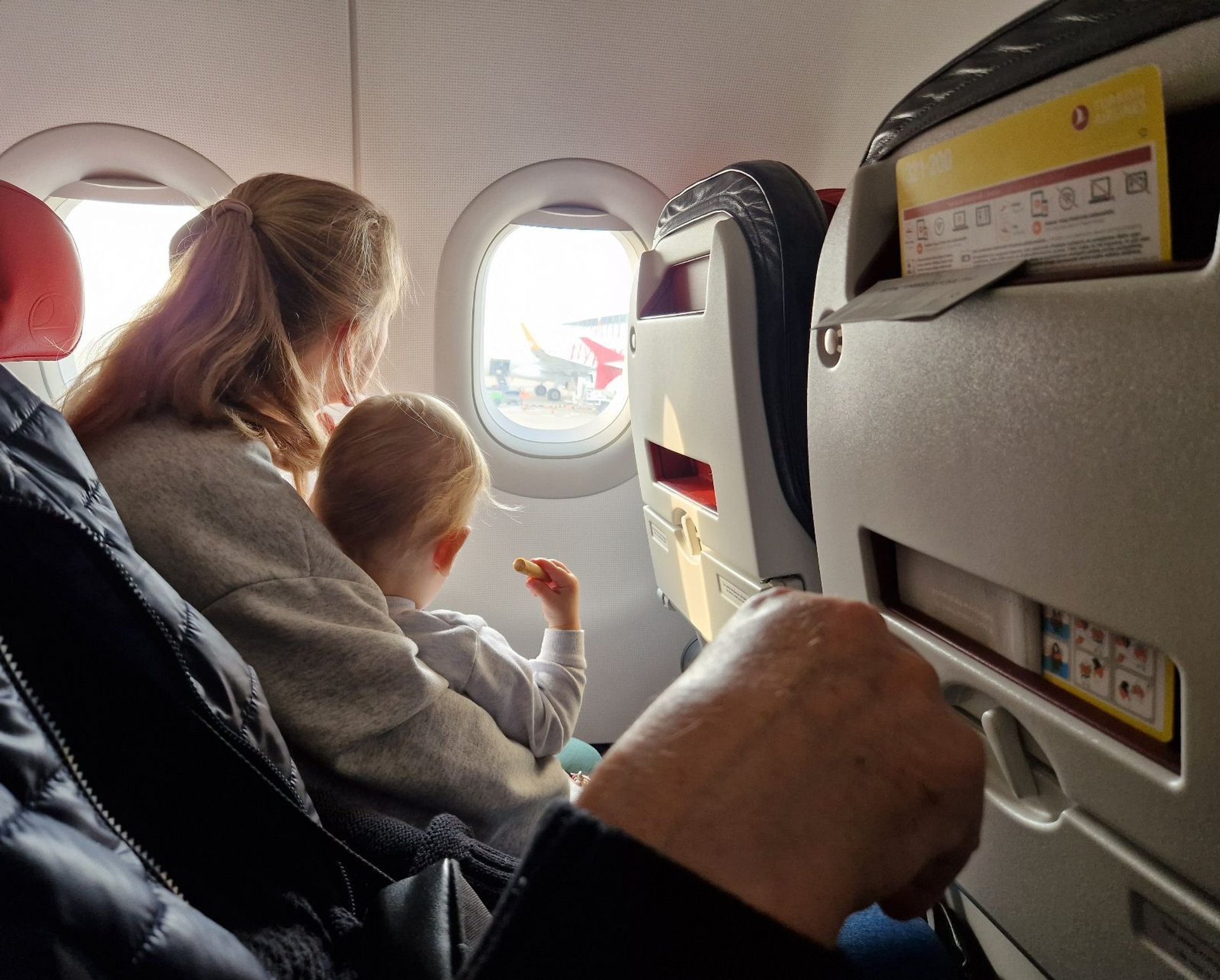 dzieci samolot