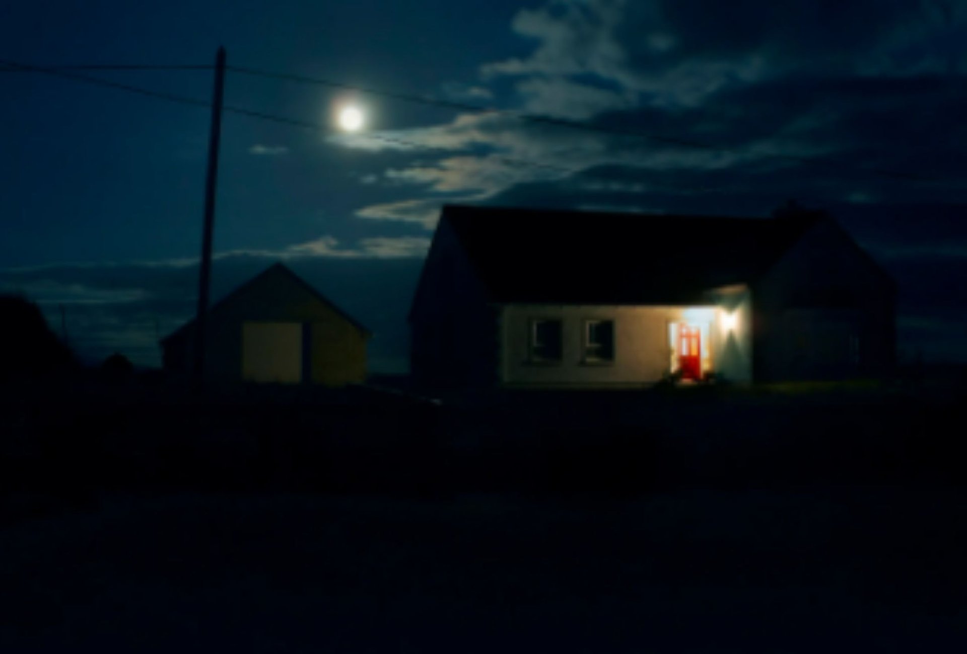 dom w nocy