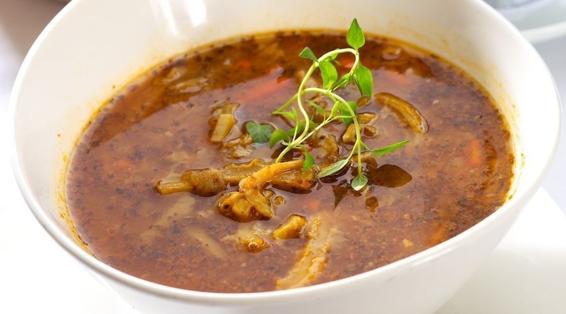 Rozgrzewające i aromatyczne flaki z imbirem