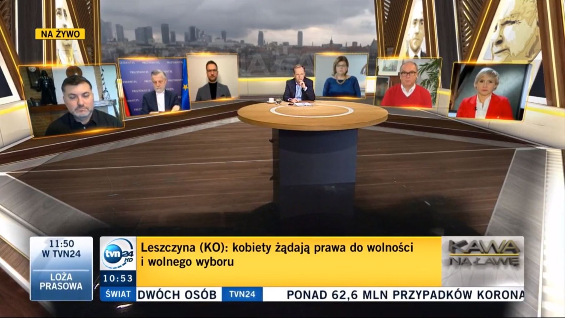 W "Kawa na ławę" na antenie TVN ostro zareagował Włodzimierz Czarzasty.