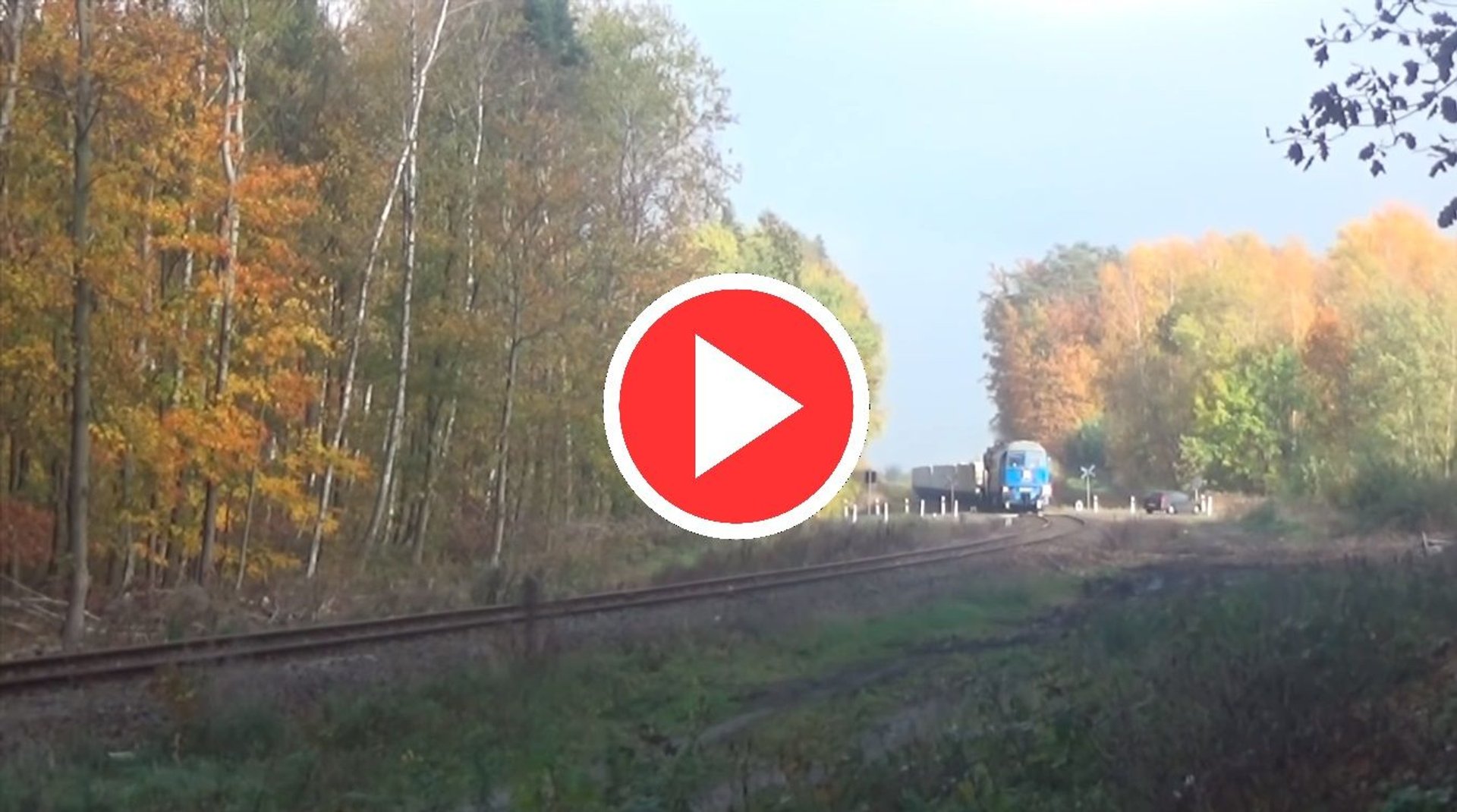 Wideo - przejazd kolejowy