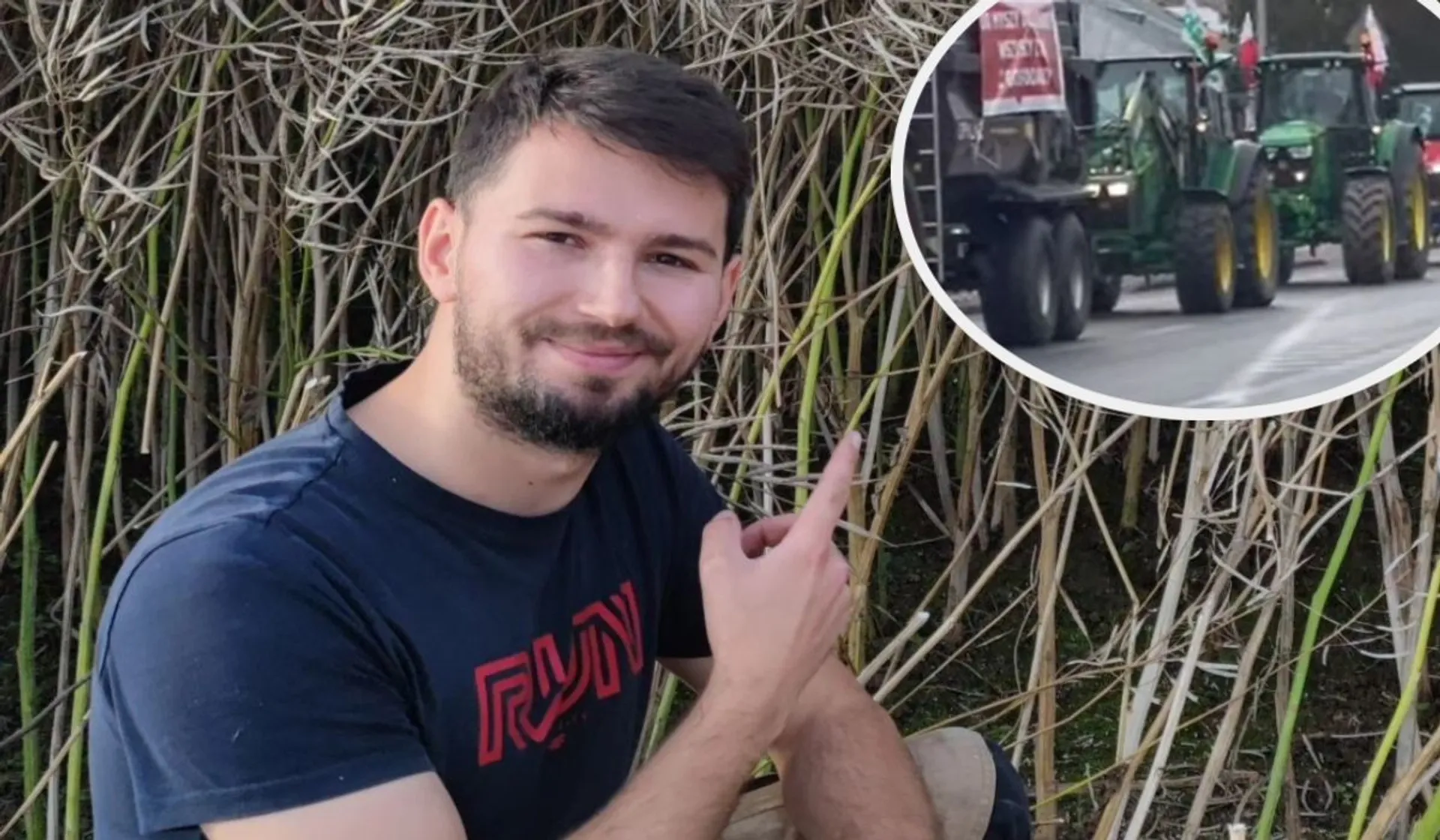 Tomasz Klimkowski, strajk rolników