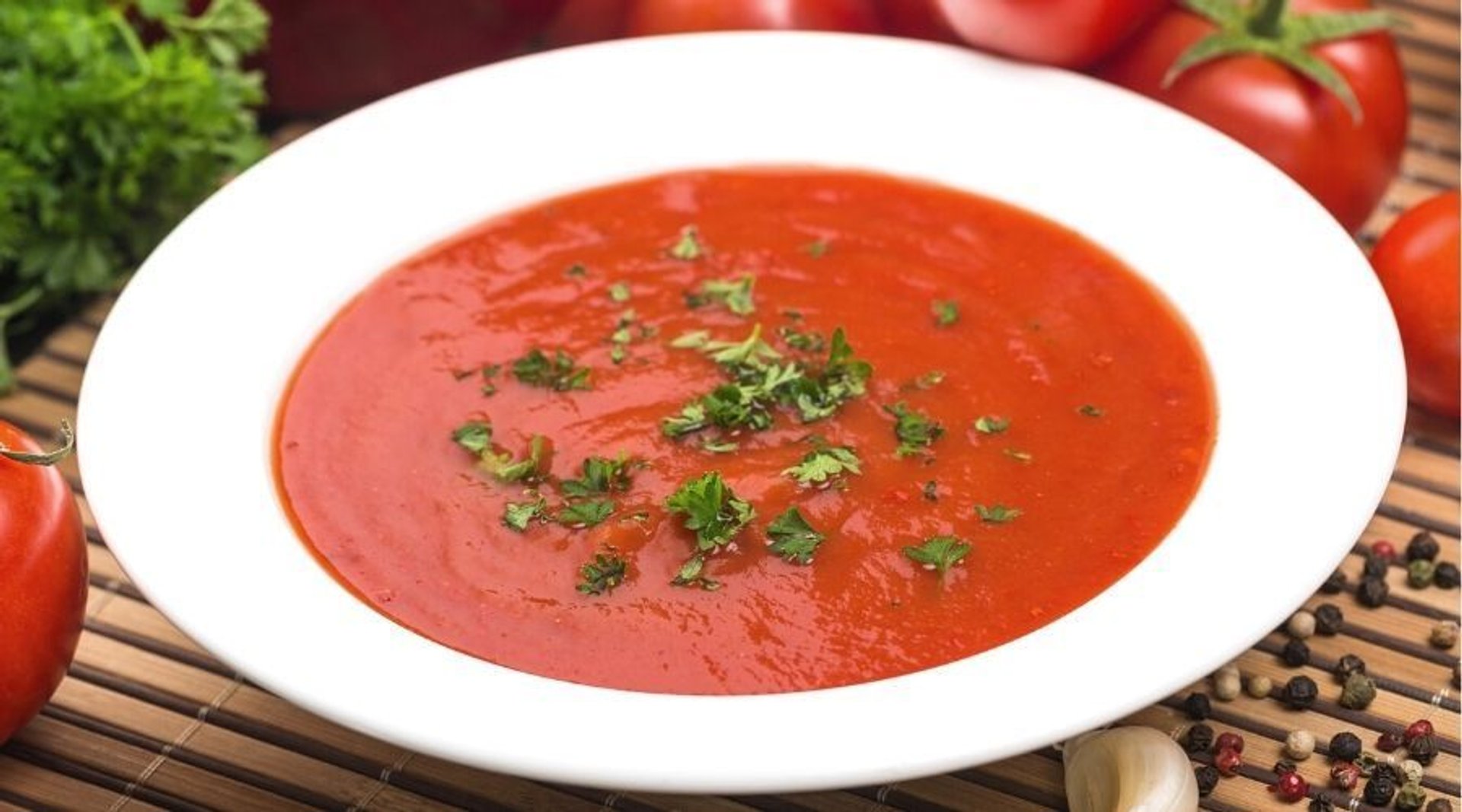 Wyśmienita zupa pomidorowa z ketchupem