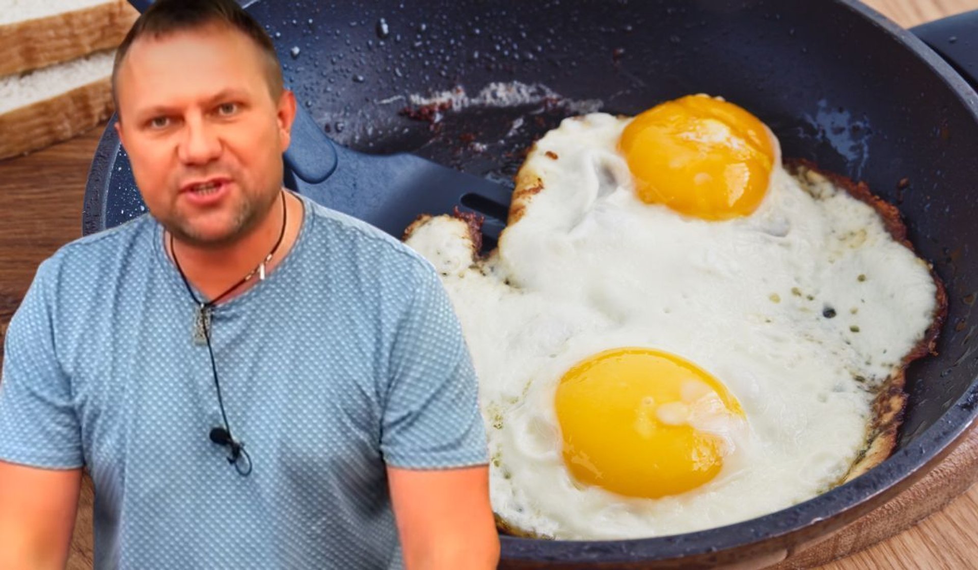 Jak zrobić jajko sadzone z płynnym żółtkiem? Cztery triki Tomasza Strzelczyka