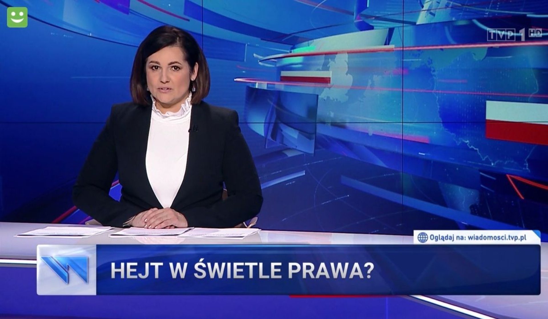 Barbara Kurdej-Szatan bohaterką "Wiadomości". TVP wietrzy spisek między aktorką a "sędziowską kastą"