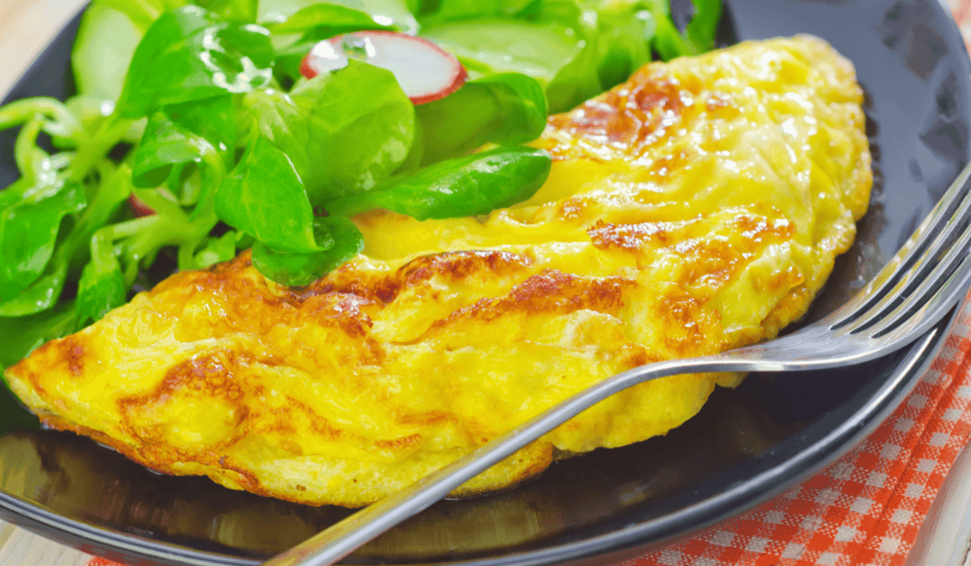 jak zrobić puszysty omlet