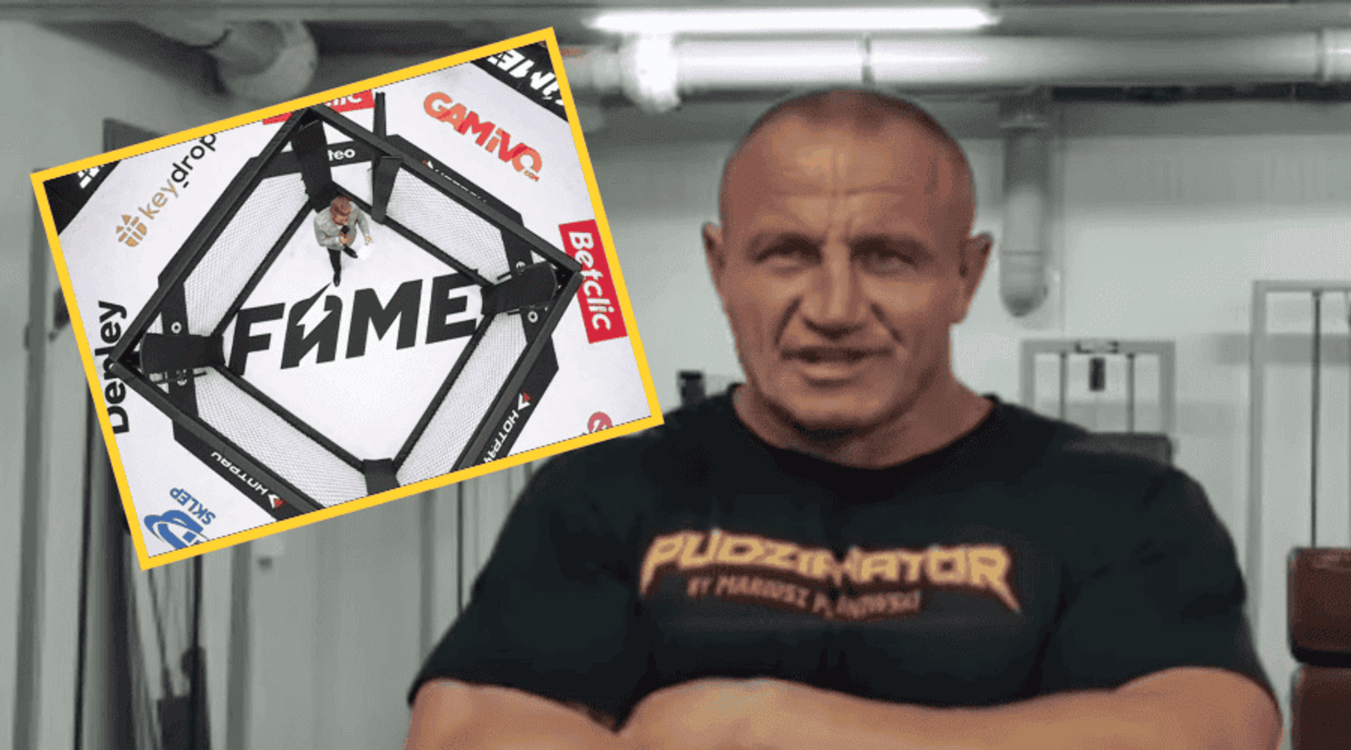 Mariusz Pudzianowski Fame MMA Piotr Szeliga Klatka Rzymska