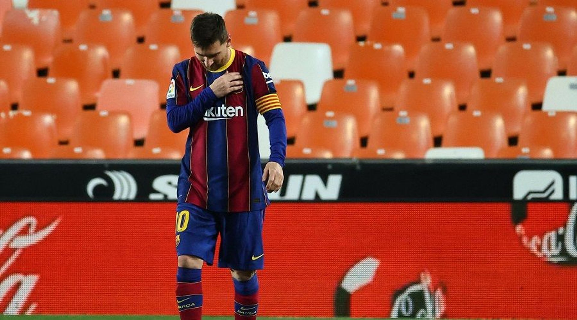 Leo Messi w barwach FC Barcelony