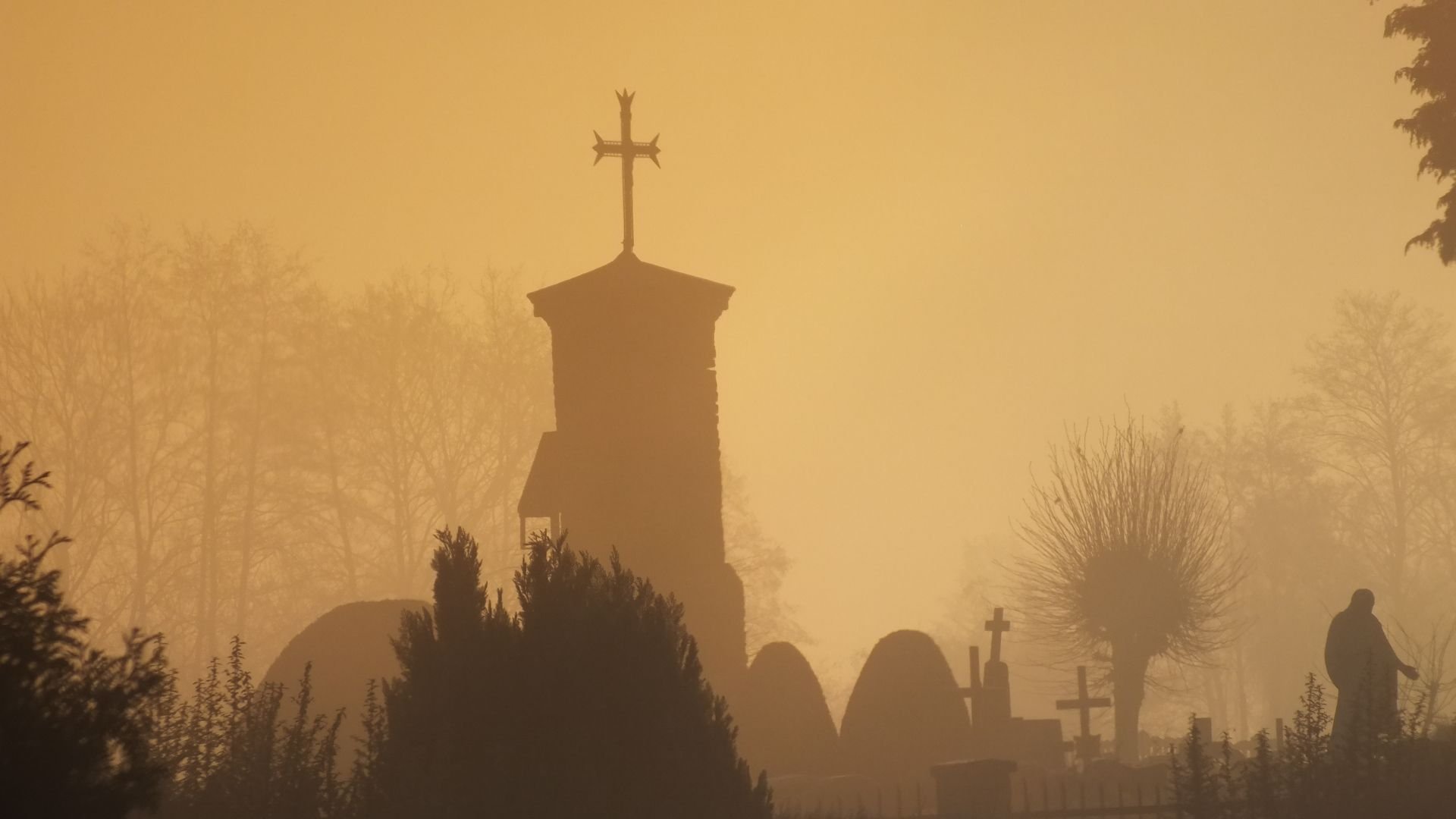 Synoptycy przestrzegają przed poranną mgłą w Dzień Wszystkich Świętych.