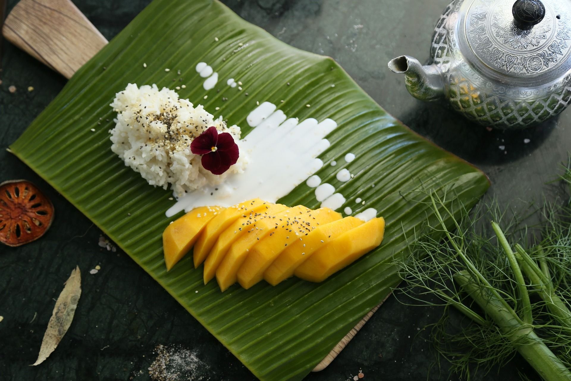 Mango sticky rice – tajski ryżowy deser