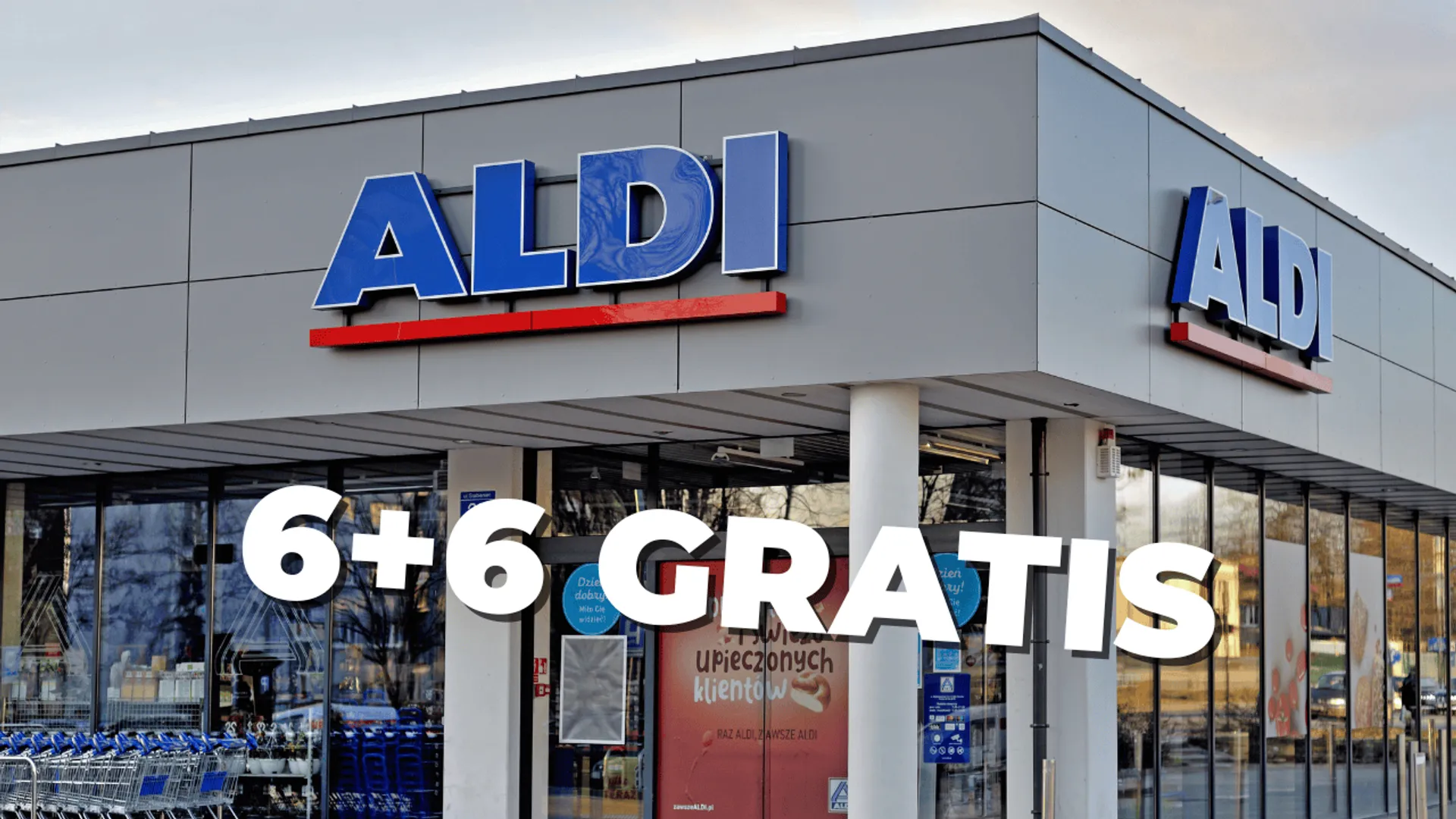 „6+6 gratis” wróciło do Aldi. Wózki pękają w szwach