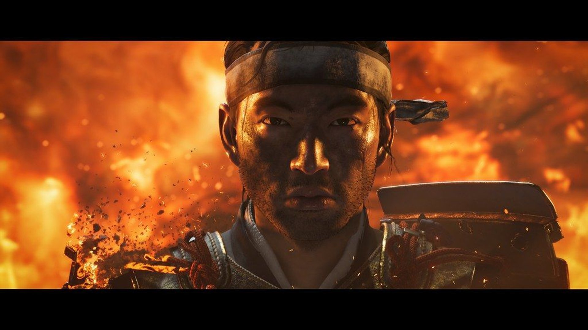 Screen z trailera Ghost of Tsushima.