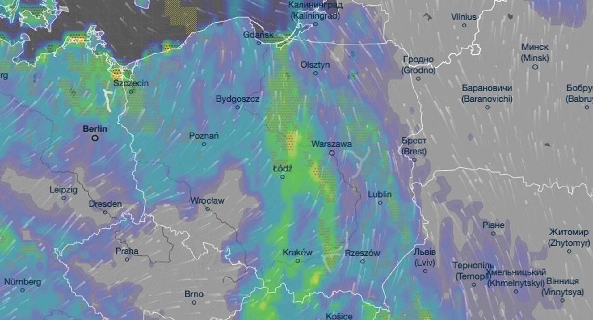 IMGW w związku z dzisiejszą pogodą wydało ostrzeżenia dla 10 województw