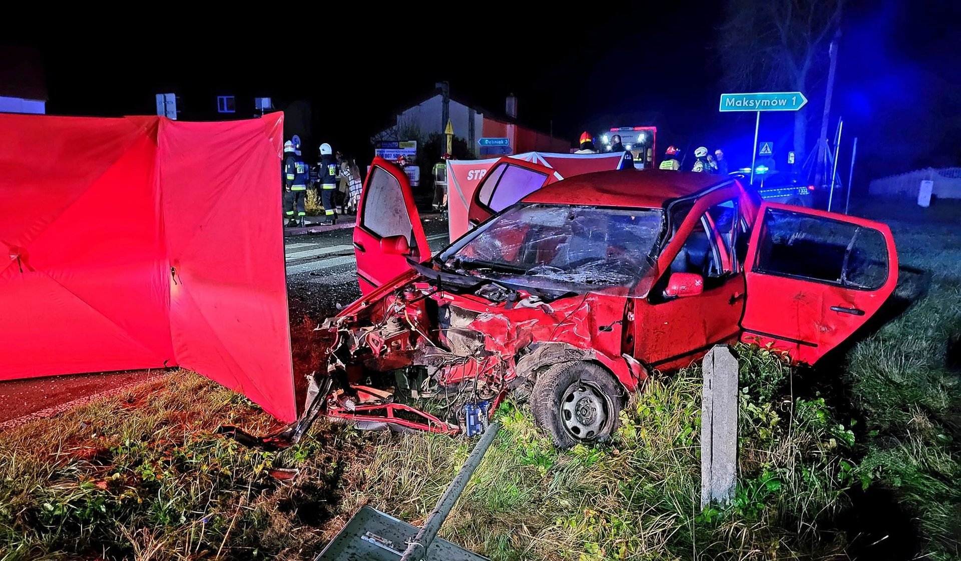 21-letnia kobieta, która zginęła w wypadku najprawdopodobniej wymusiła pierwszeństwo.