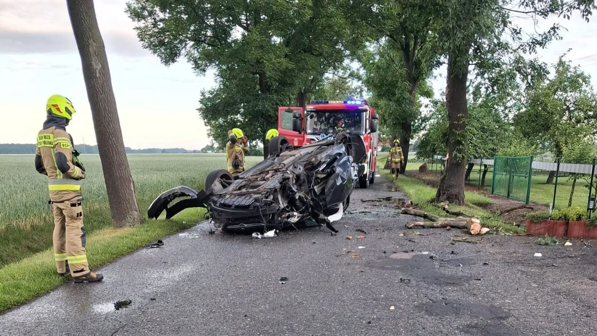 wypadek, samochód