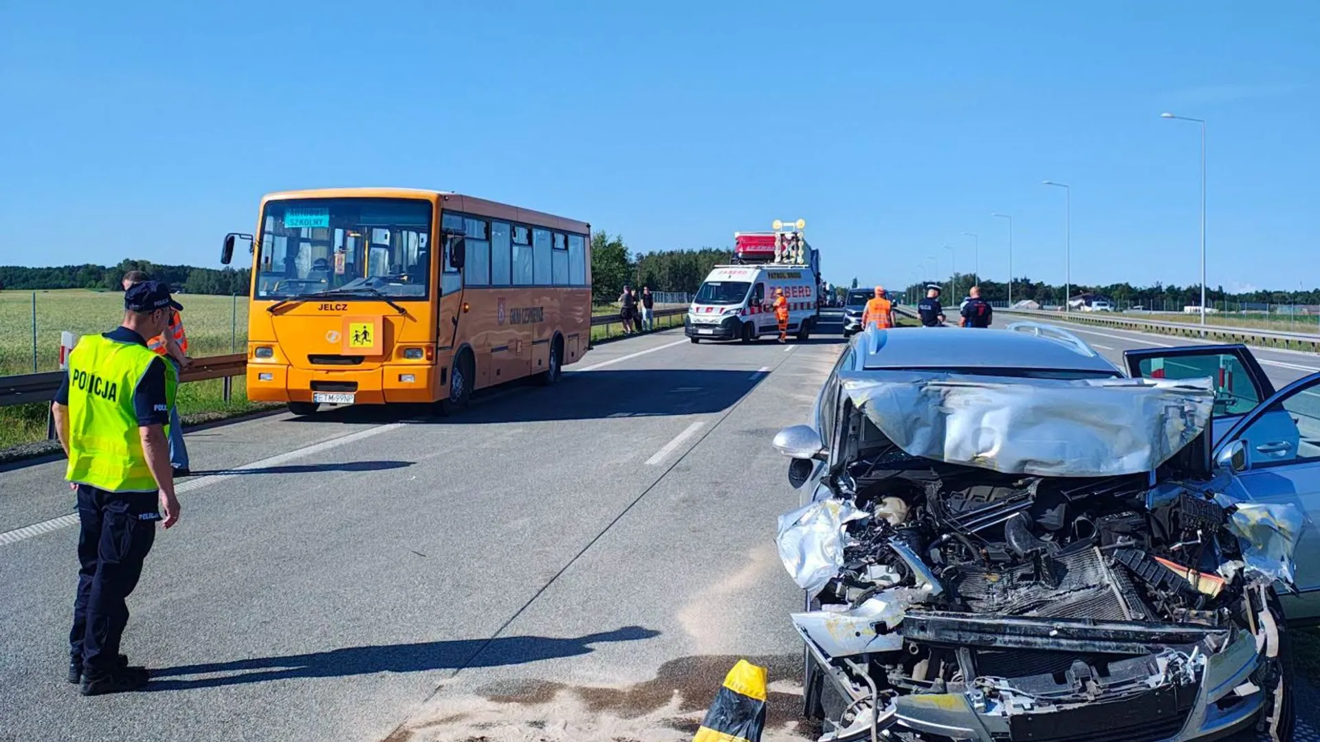 wypadek, bus