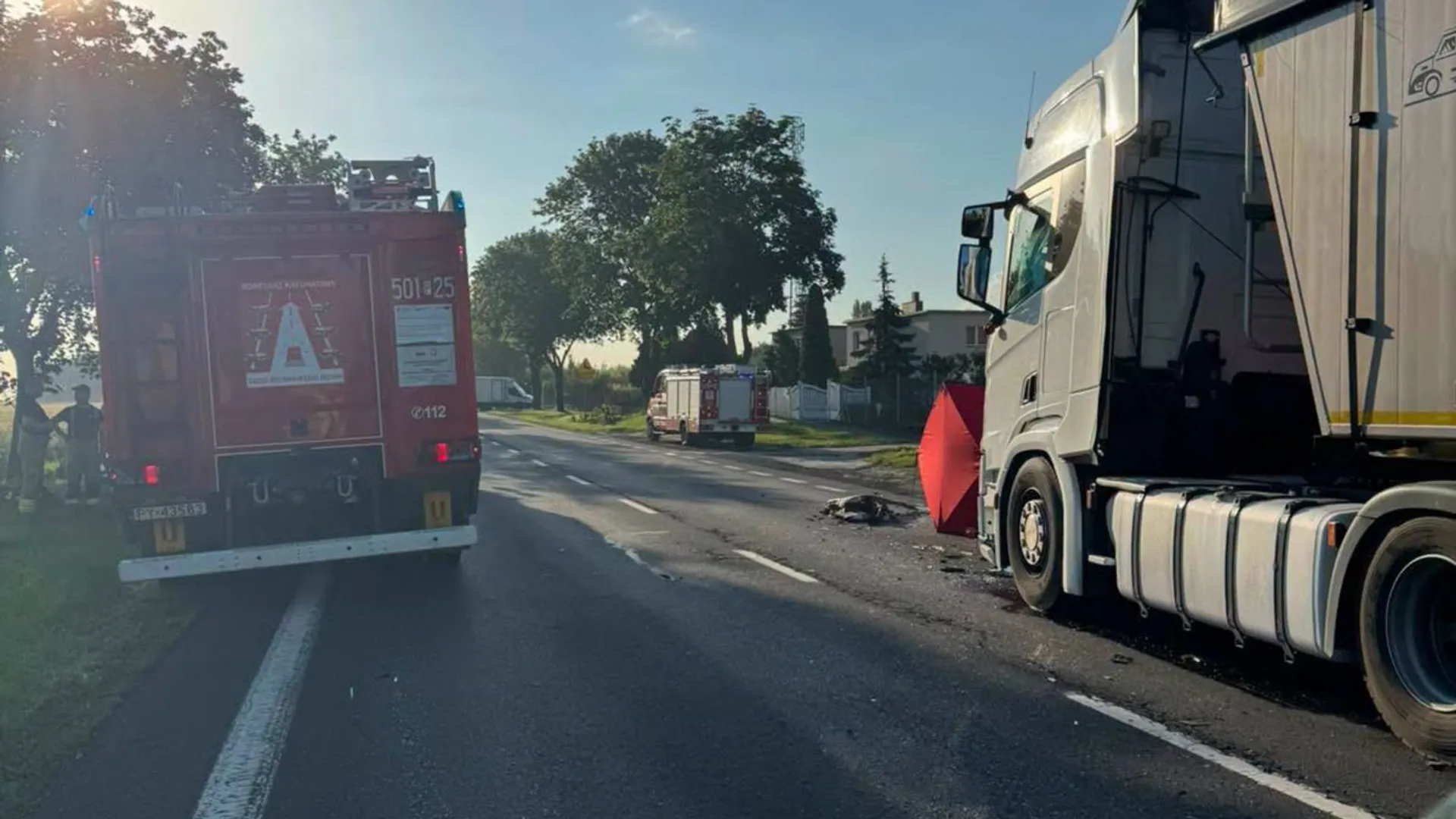 wypedek śmiertelny, policja