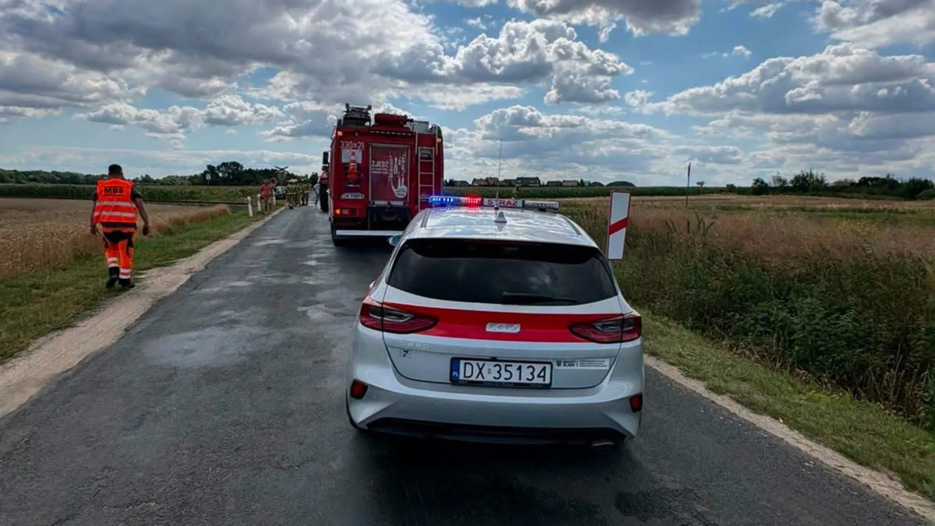 pociąg, wypadek