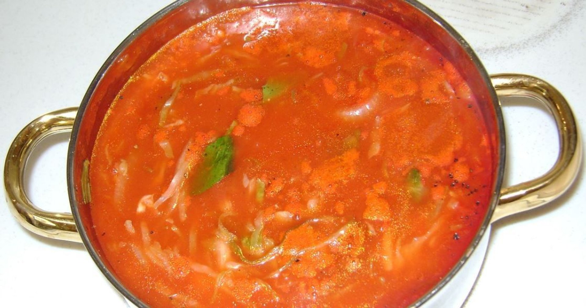 Zupa pomidorowa smakuje obłędnie