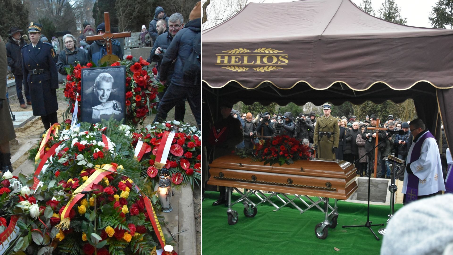 Incydent na pogrzebie Emiliana Kamińskiego, zdewastowany został grób